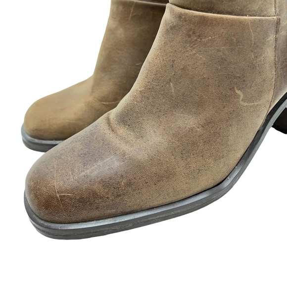 DIANE HARVEY HD2 Studio Brown Genuine Leather JUDITH Ankle Boots Booties sz 8 M - Picture 9 of 16